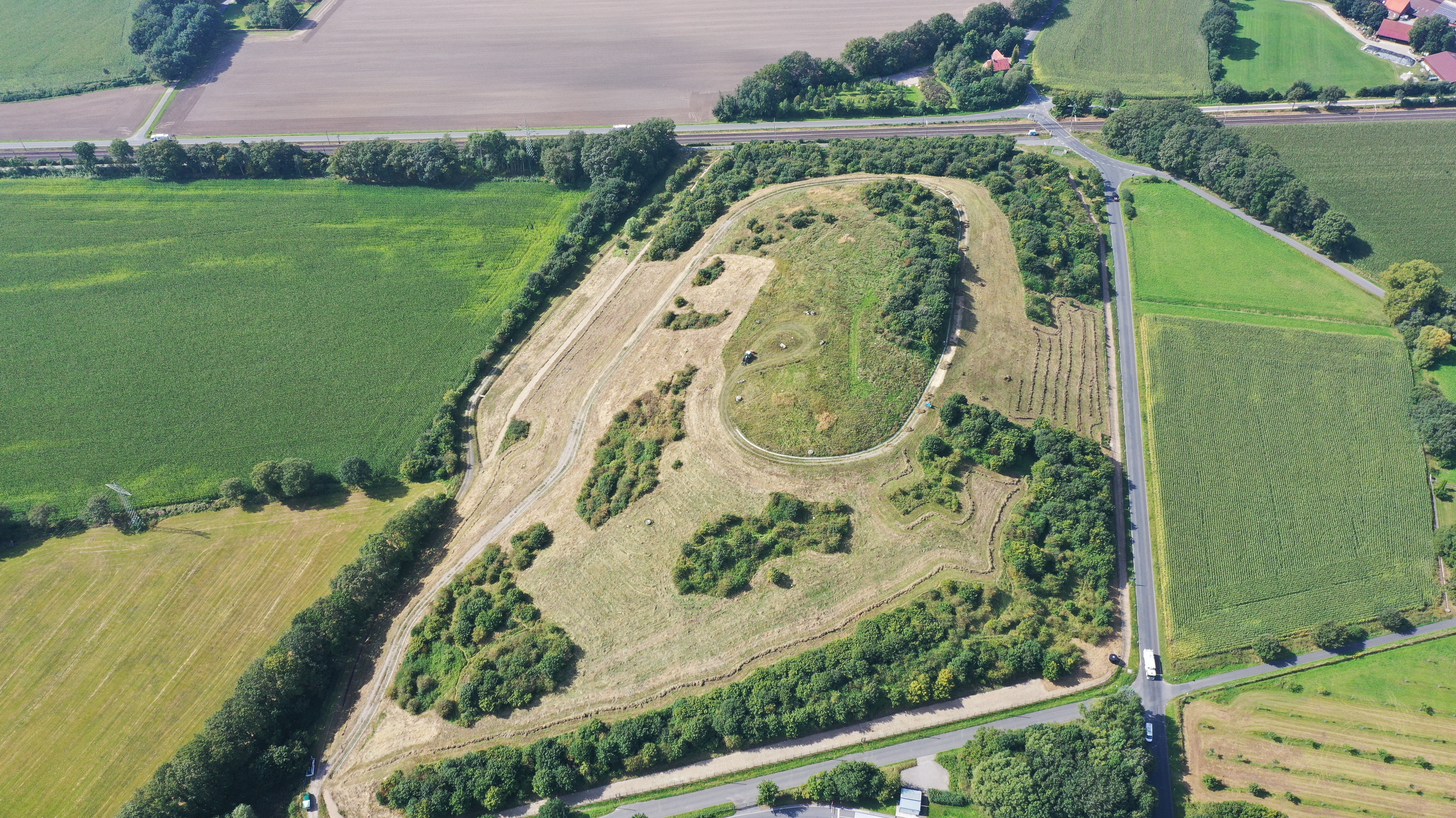 Luftaufnahme Zentraldeponie I