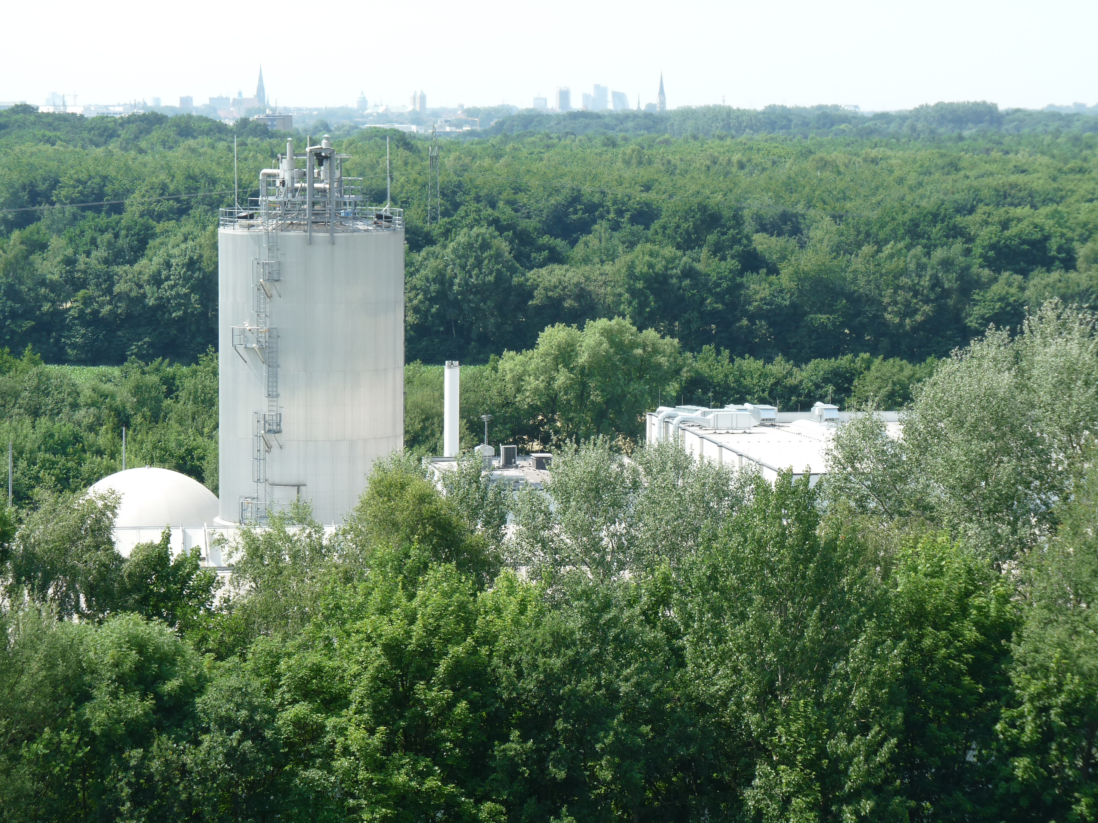 Biogasanlage der awm