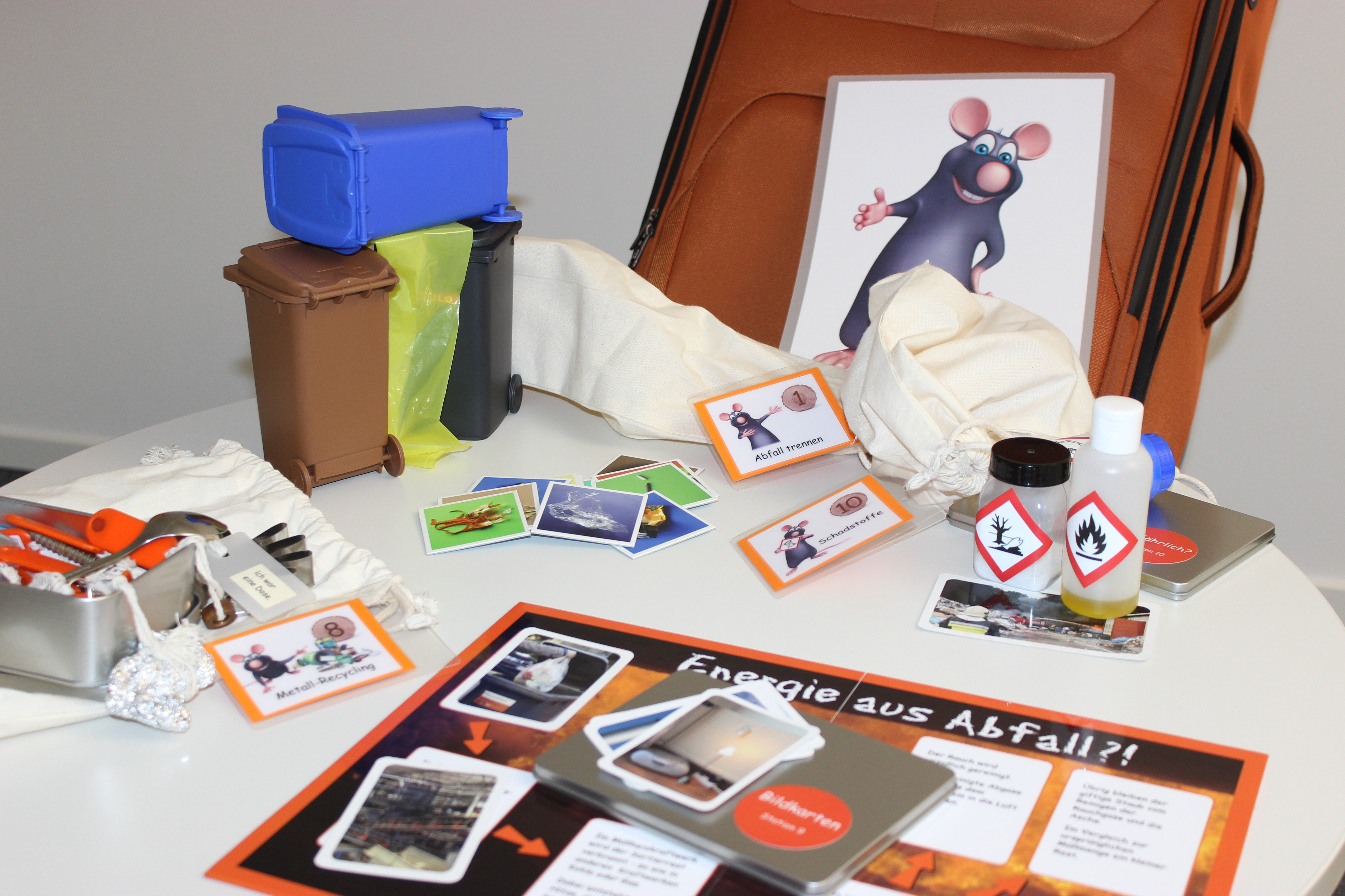 Abfallkoffer für die Grundschule