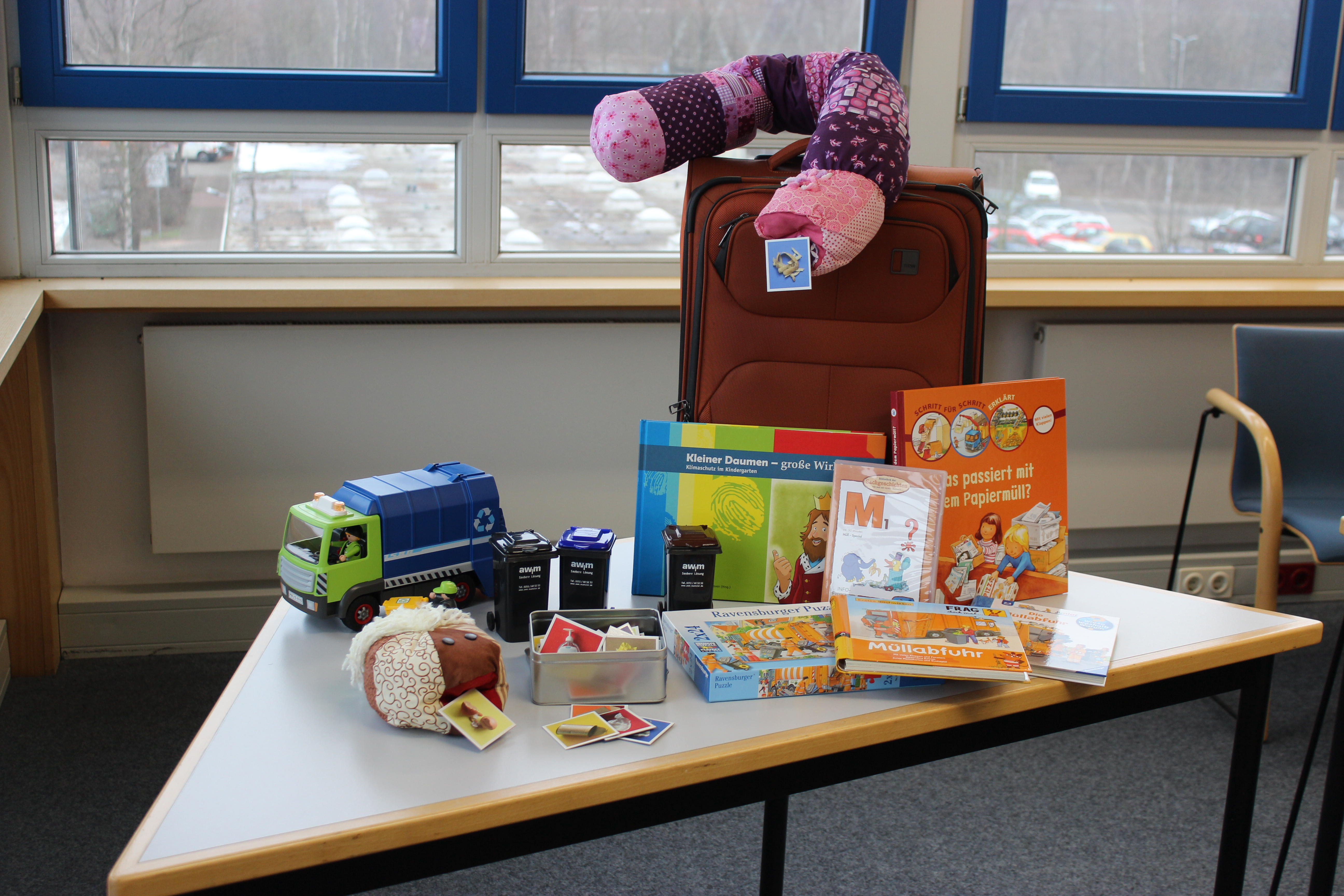 Abfallkoffer für die Kita