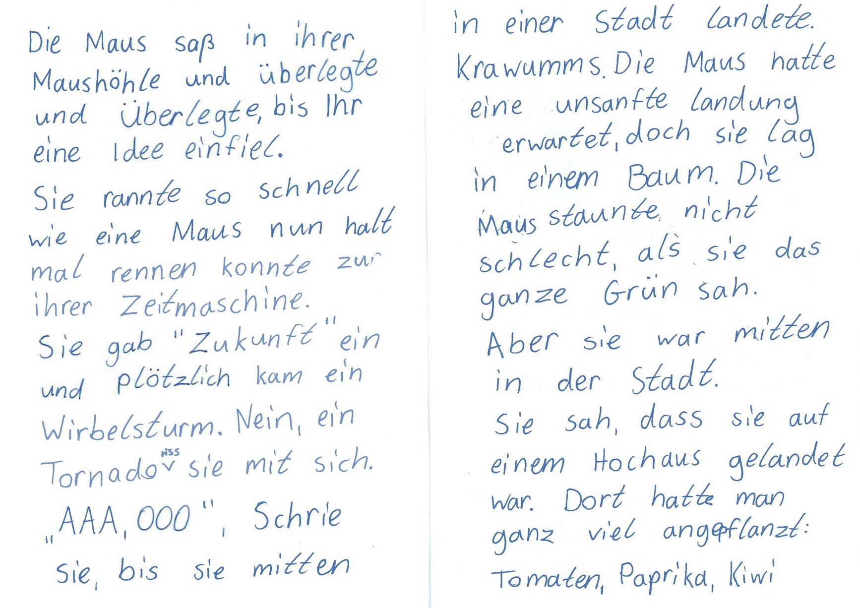 Geschichte: Die Maus in der Zukunft (Carla 10)
