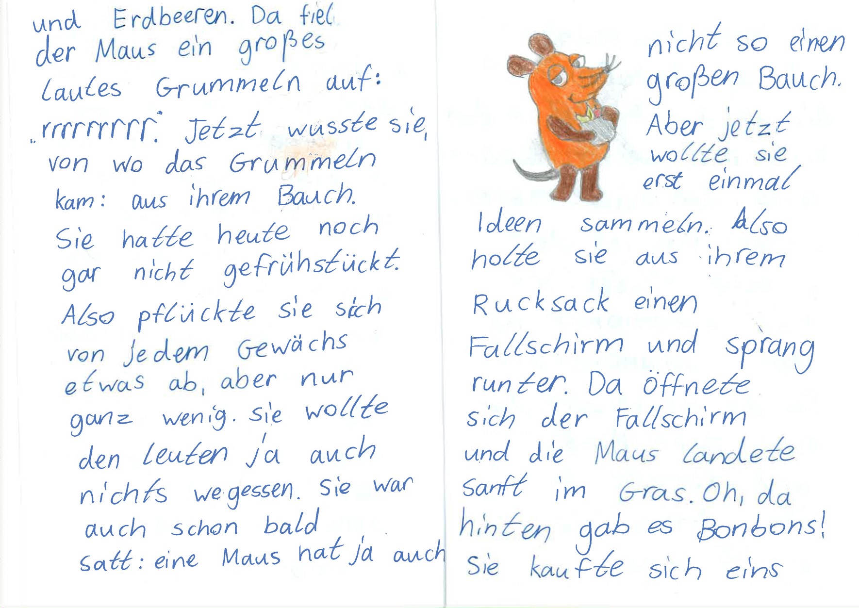Geschichte: Die Maus in der Zukunft (Carla 10)