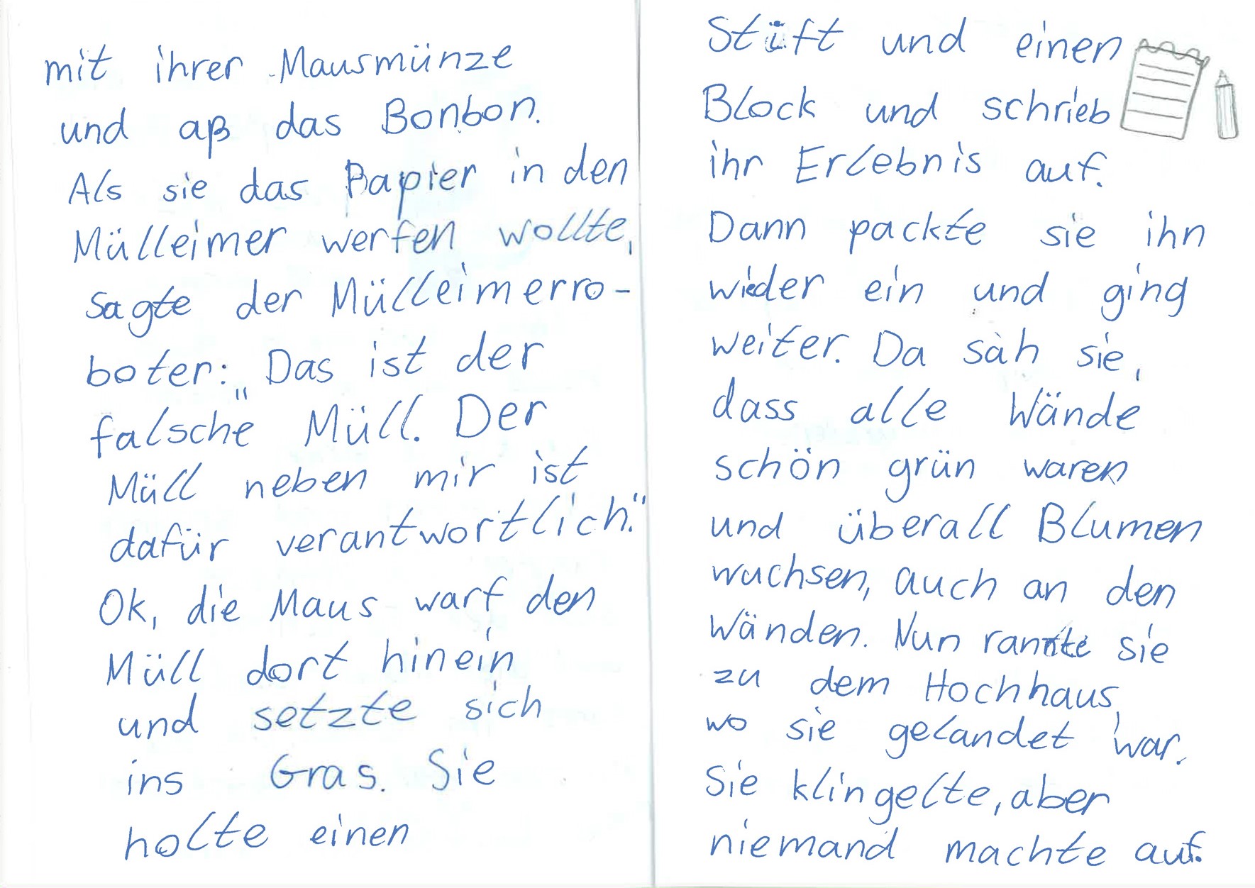 Geschichte: Die Maus in der Zukunft (Carla 10)