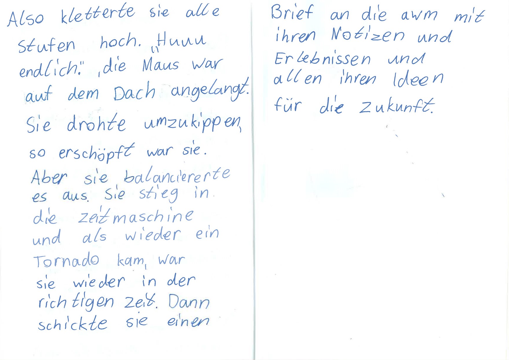 Geschichte: Die Maus in der Zukunft (Carla 10)