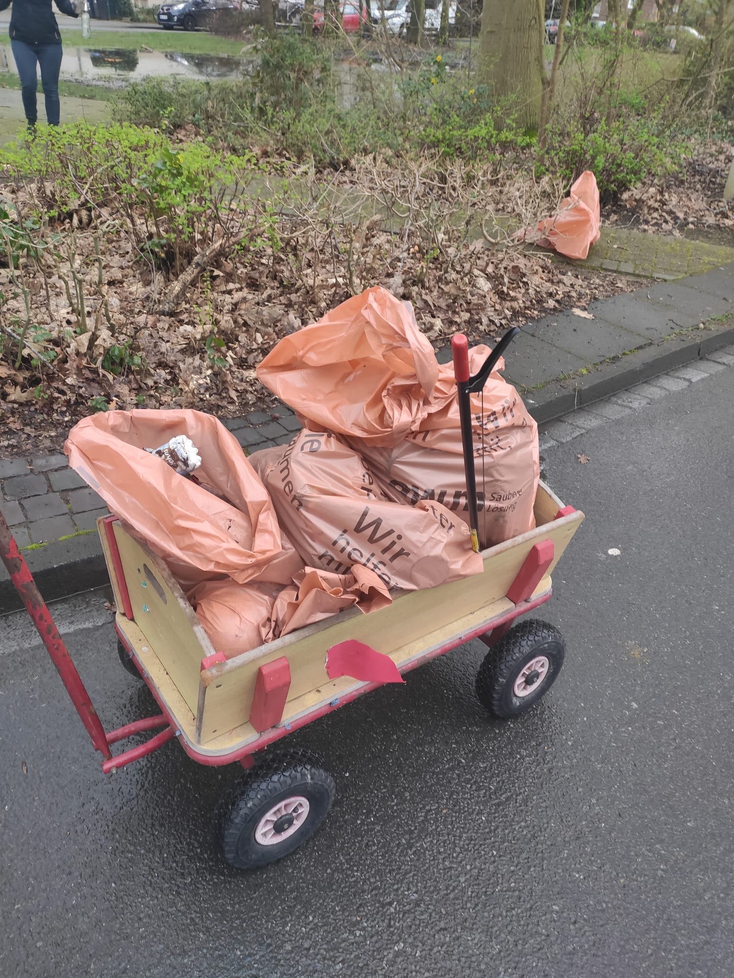 Sammelausbeute der Kinder- und Jugendhilfe St. Mauritz