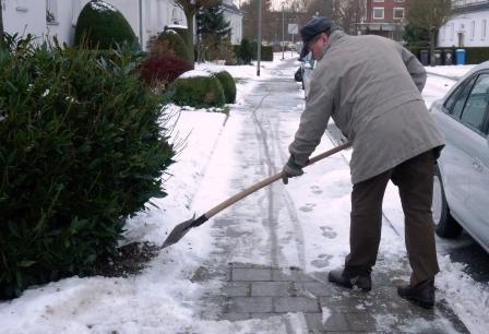 Winterdienstpflicht der Anliegerinnen und Anlieger