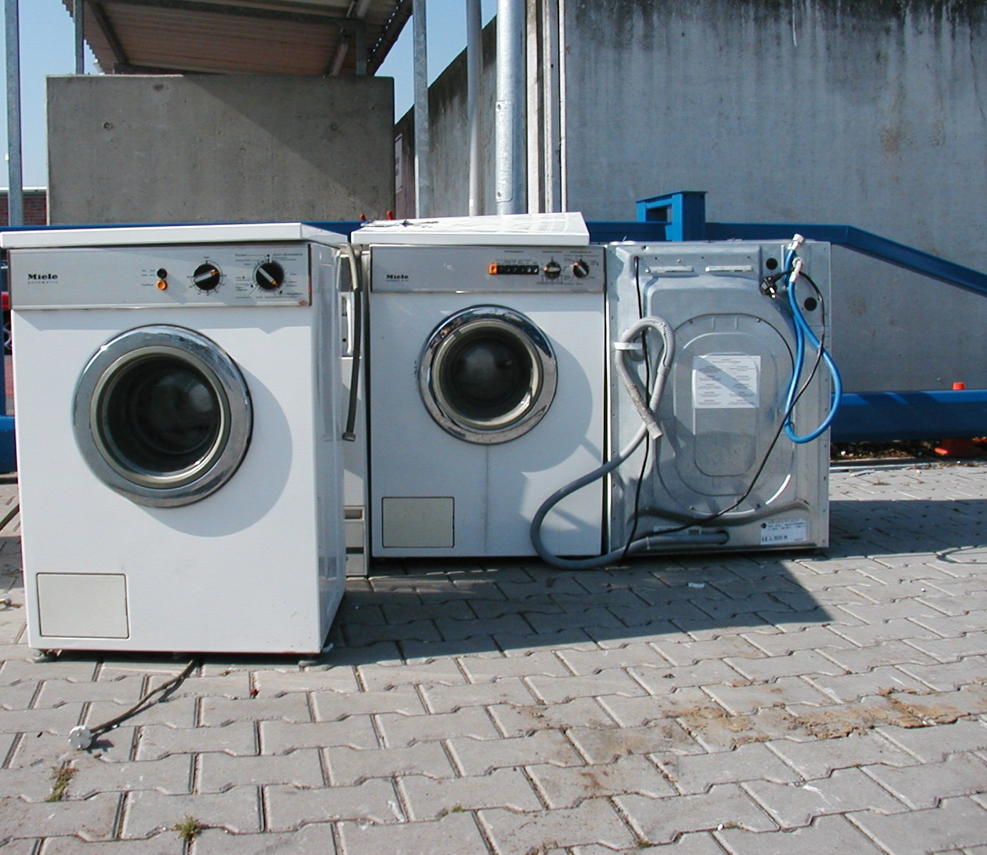 Alte Waschmaschinen 