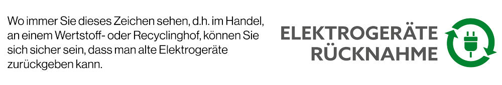 Rücknahmepflicht Elektrogeräte