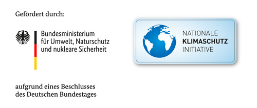 Logos Bundesumweltministerium und Nationale Klimaschutz Initiative